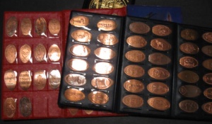 My pressed penny and quarter collection